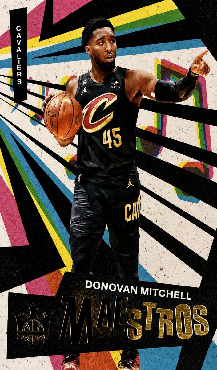 2020 Panini Court Kings Donovan Mitchell #11 card