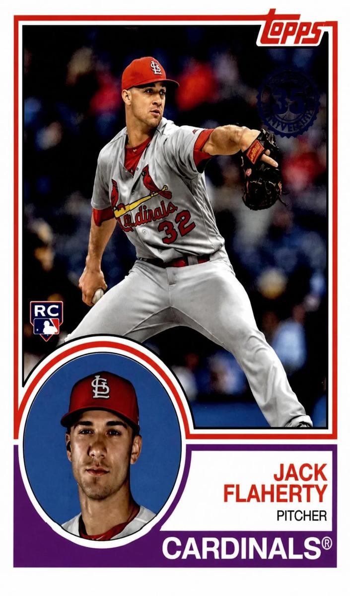 2018 Topps Update Jack Flaherty #83-37 card
