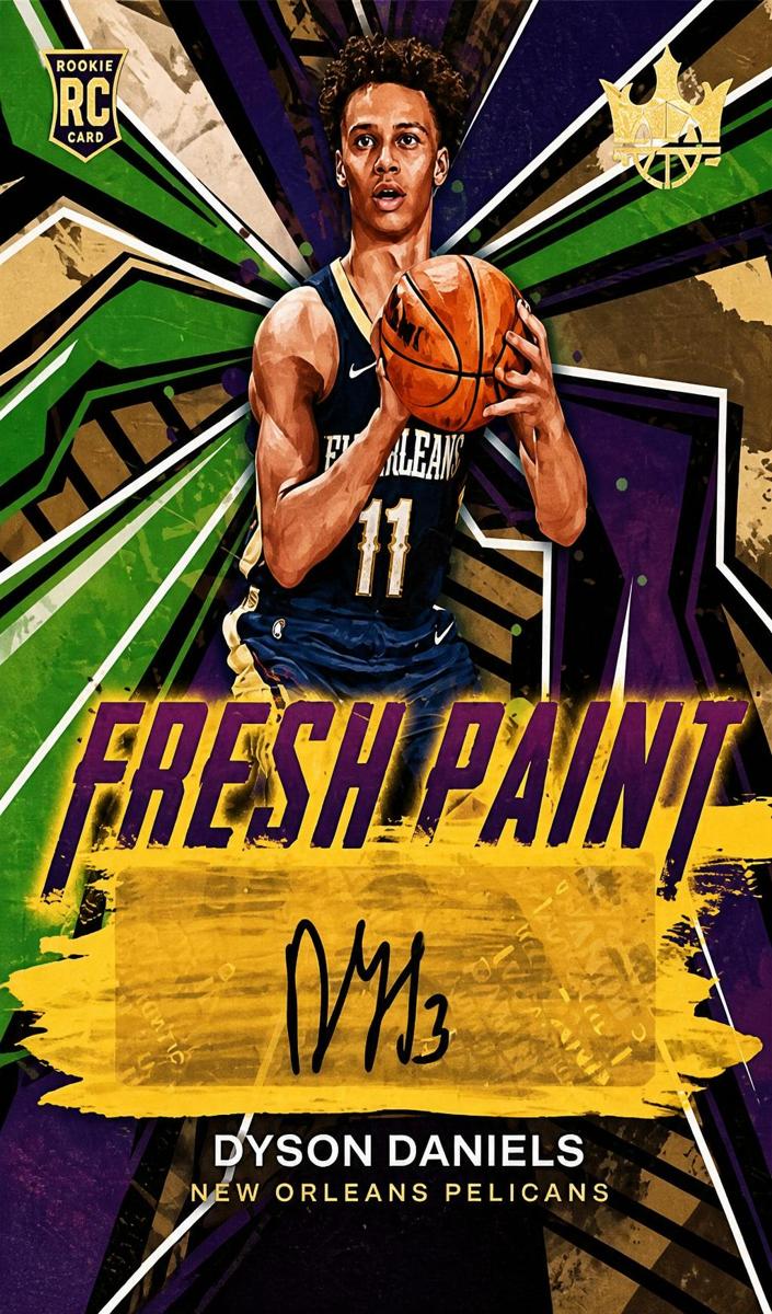 2022 Panini Court Kings Dyson Daniels #FP-DDN card