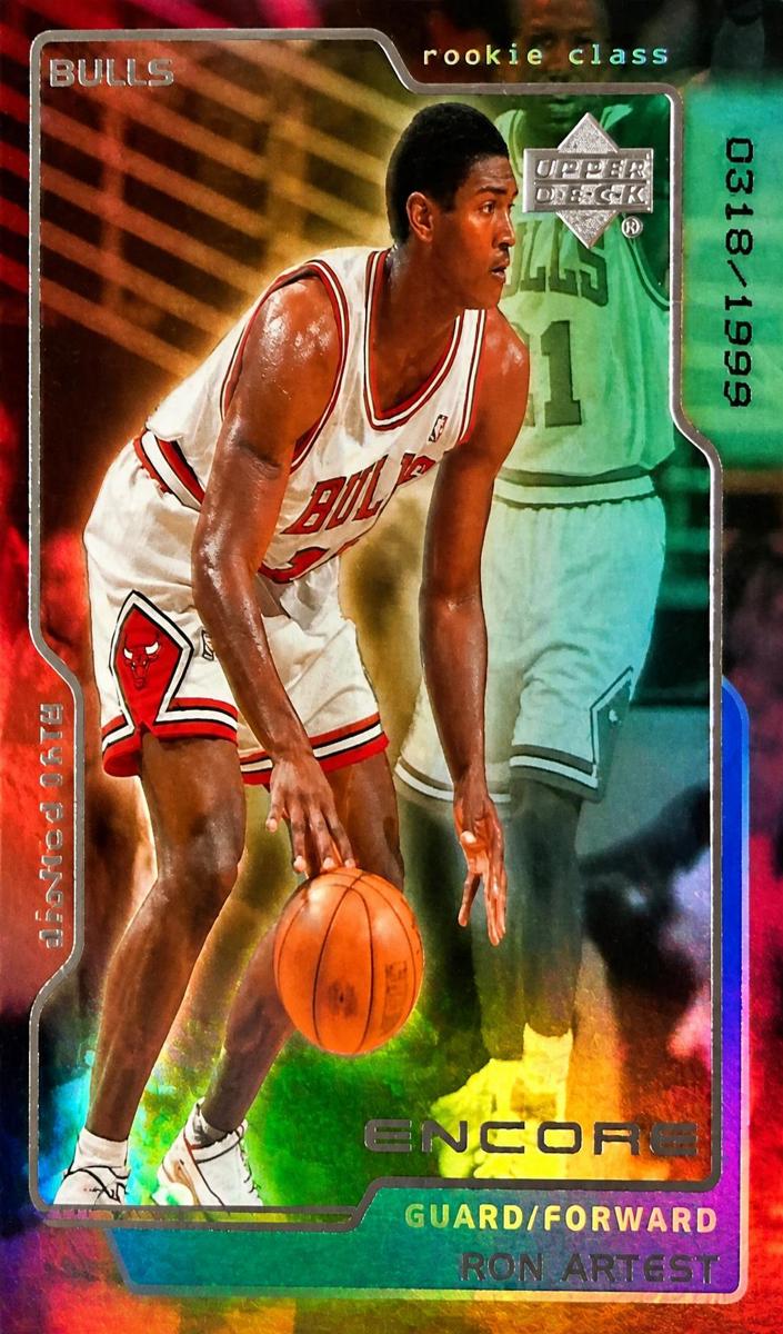 1999 Upper Deck Encore Ron Artest #105 card