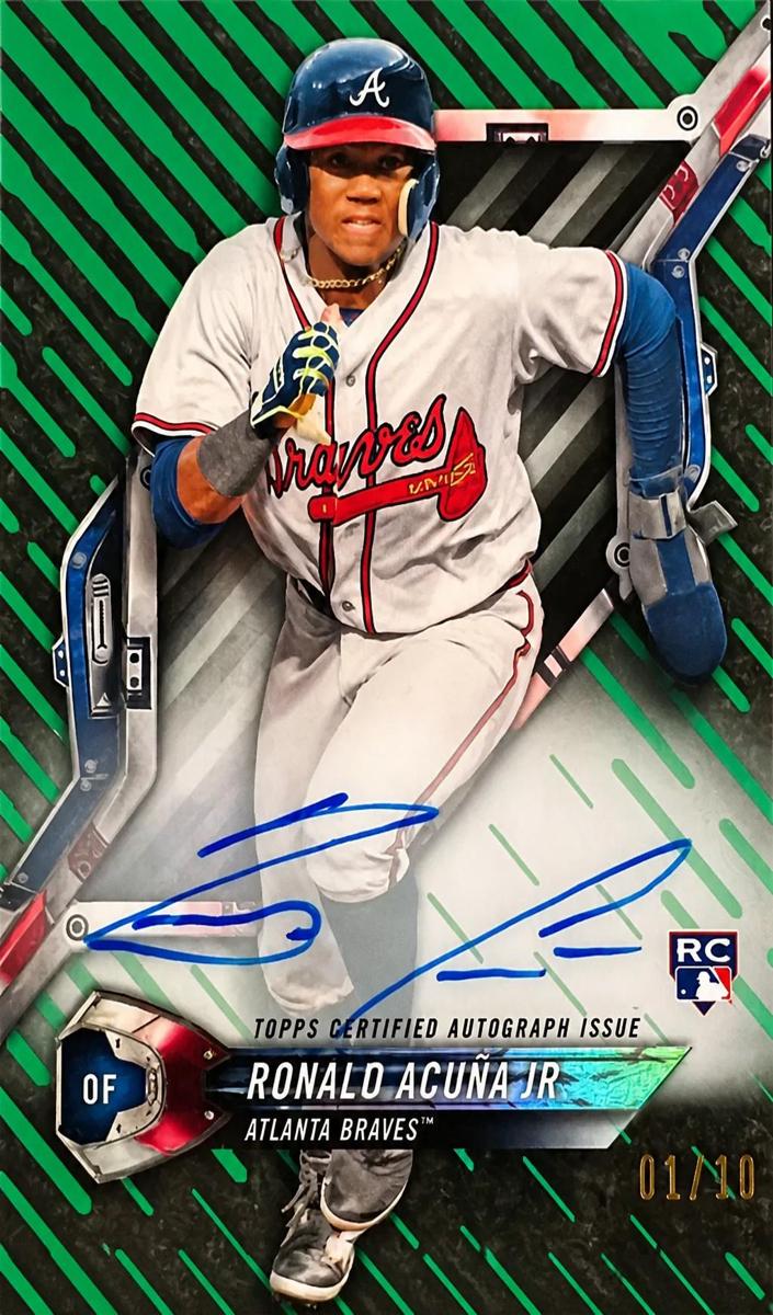 2018 Ronald Acuna Jr. [Green] #HT-RA