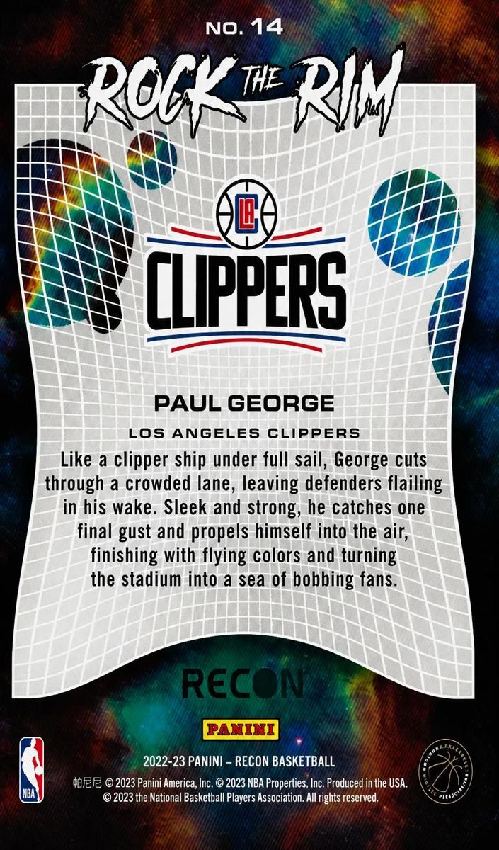 2022 Paul George #14