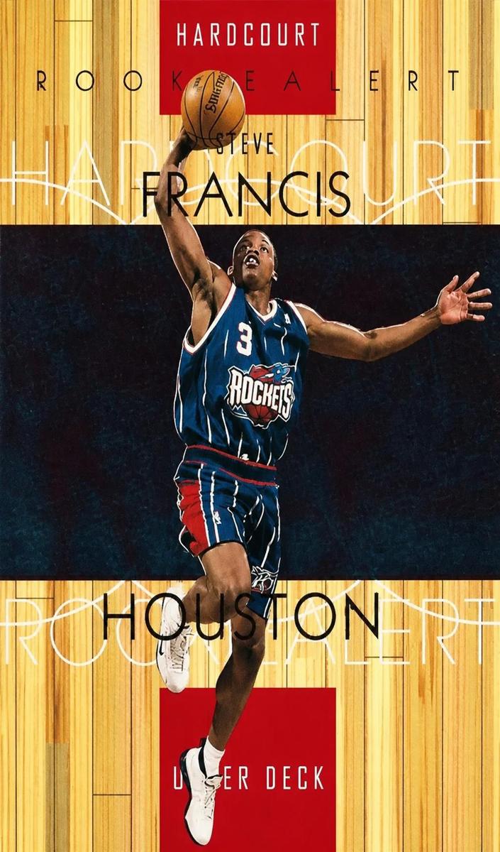1999 Upper Deck Hardcourt Steve Francis #71 card