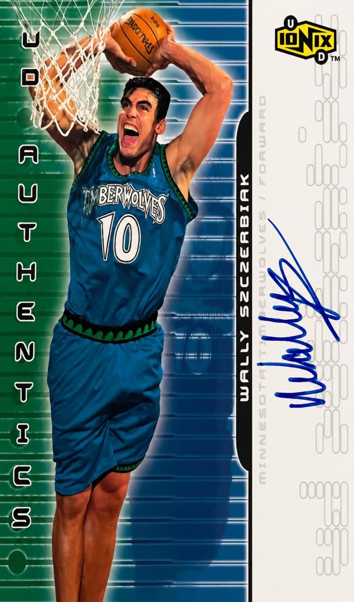 1999 Upper Deck Ionix Wally Szczerbiak #WS card
