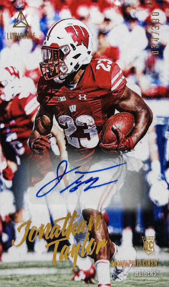 2020 Panini Luminance Jonathan Taylor #114 card