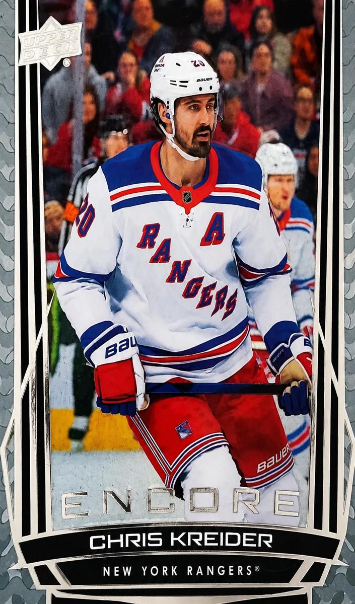 2025 Upper Deck Chris Kreider [Blue] #E-66 card