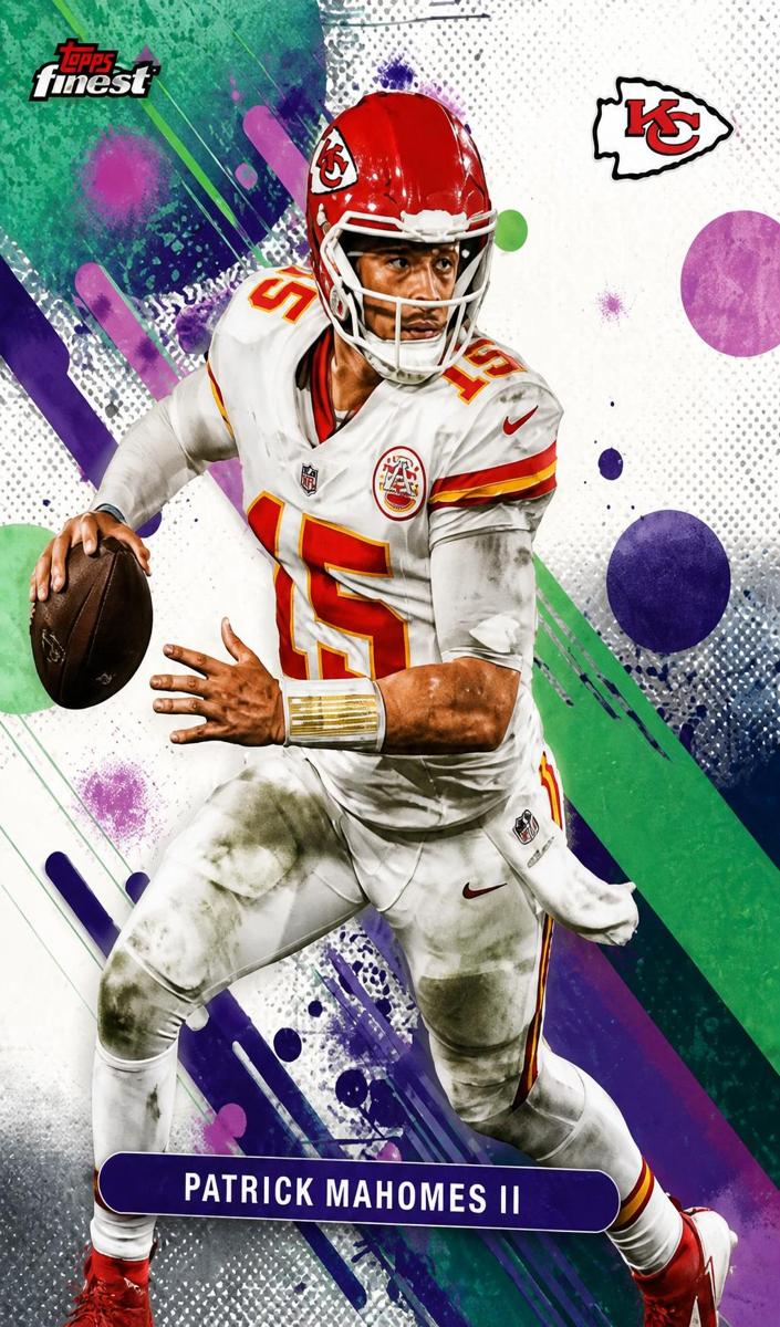 Patrick Mahomes II 2025 Finest Football card