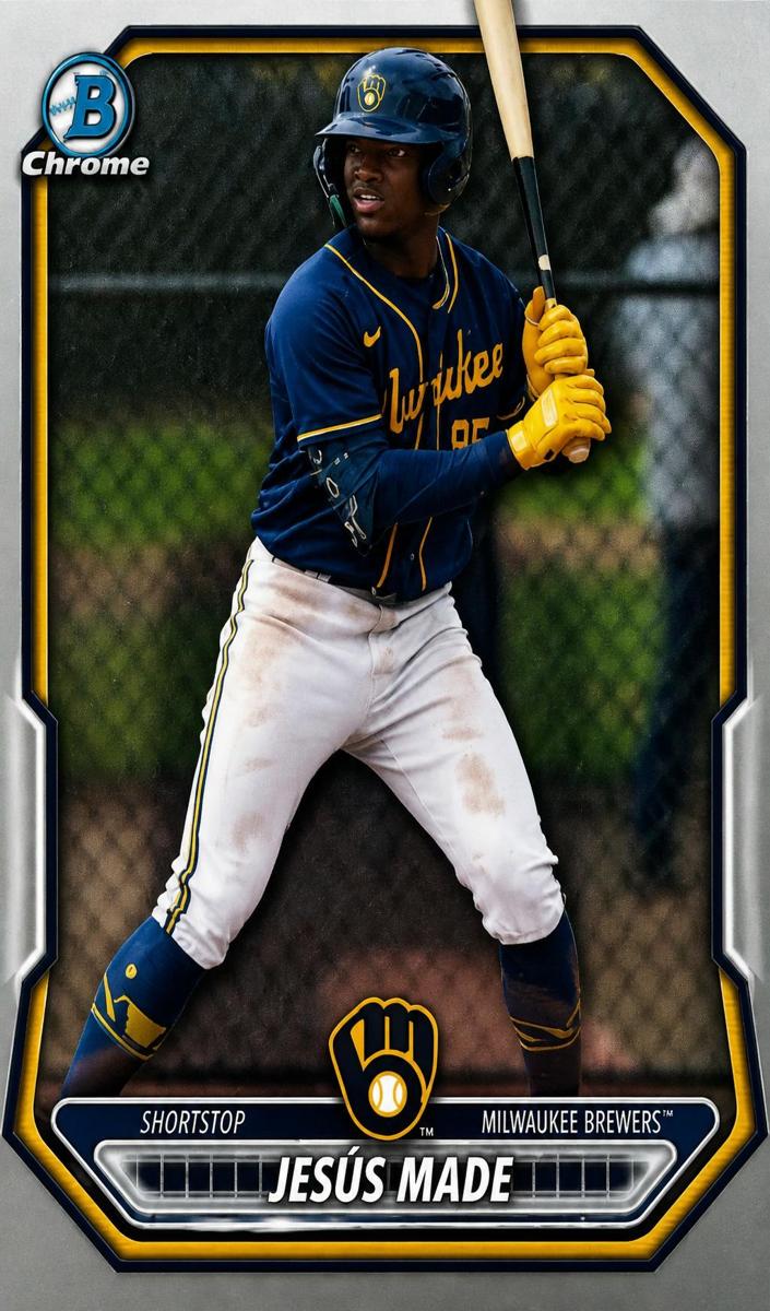 Jesus Made 2026 Bowman Baseball card