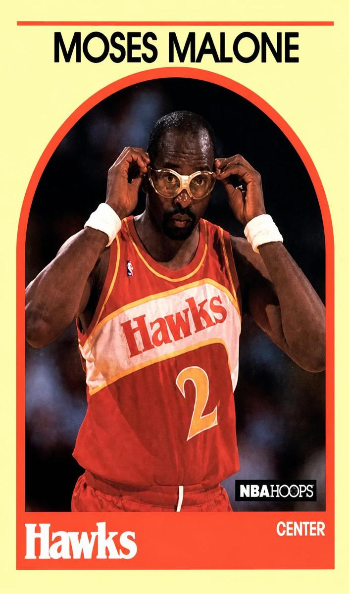 1990 Moses Malone #4