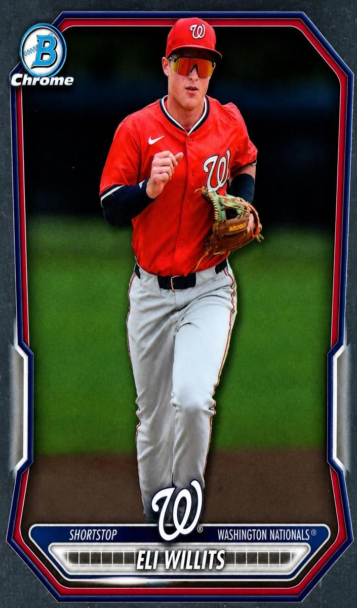 Eli Willits 2026 Bowman Baseball card