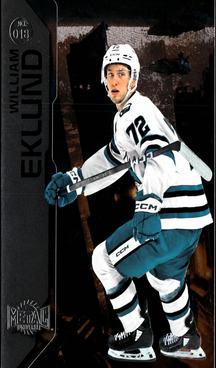 2021 Skybox Metal Universe William Eklund [Purple Spectrum] #165 card