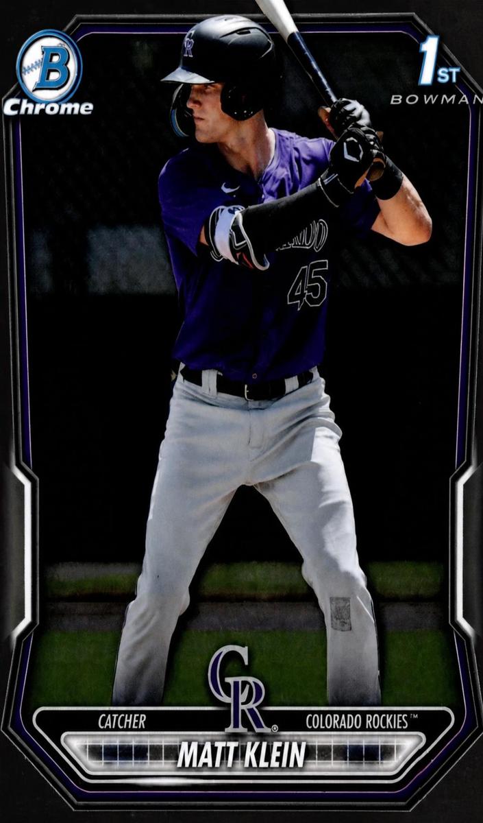 Matt Klein 2026 Bowman Baseball card