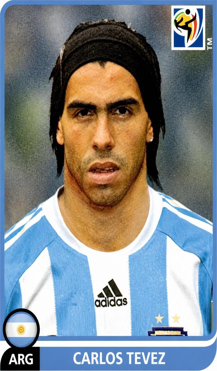 2010 Carlos Tevez #124