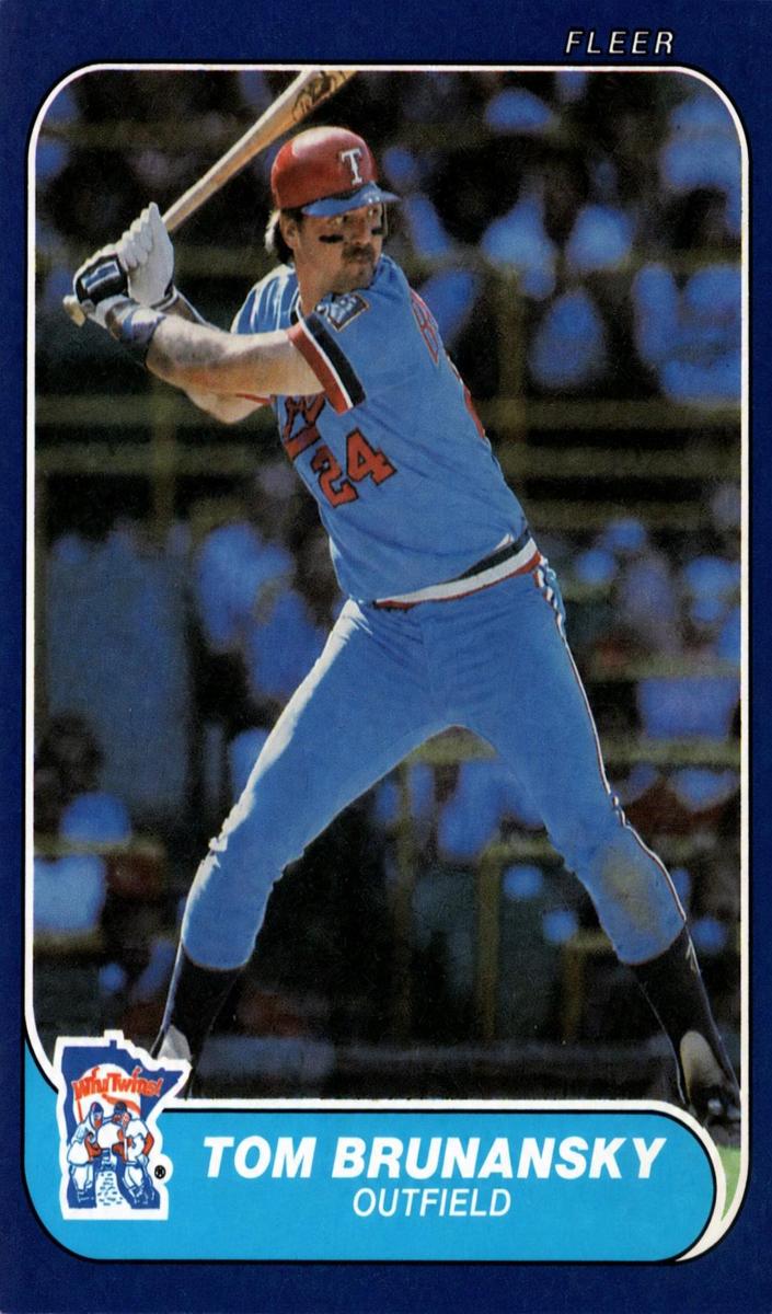 1986 Tom Brunansky #387