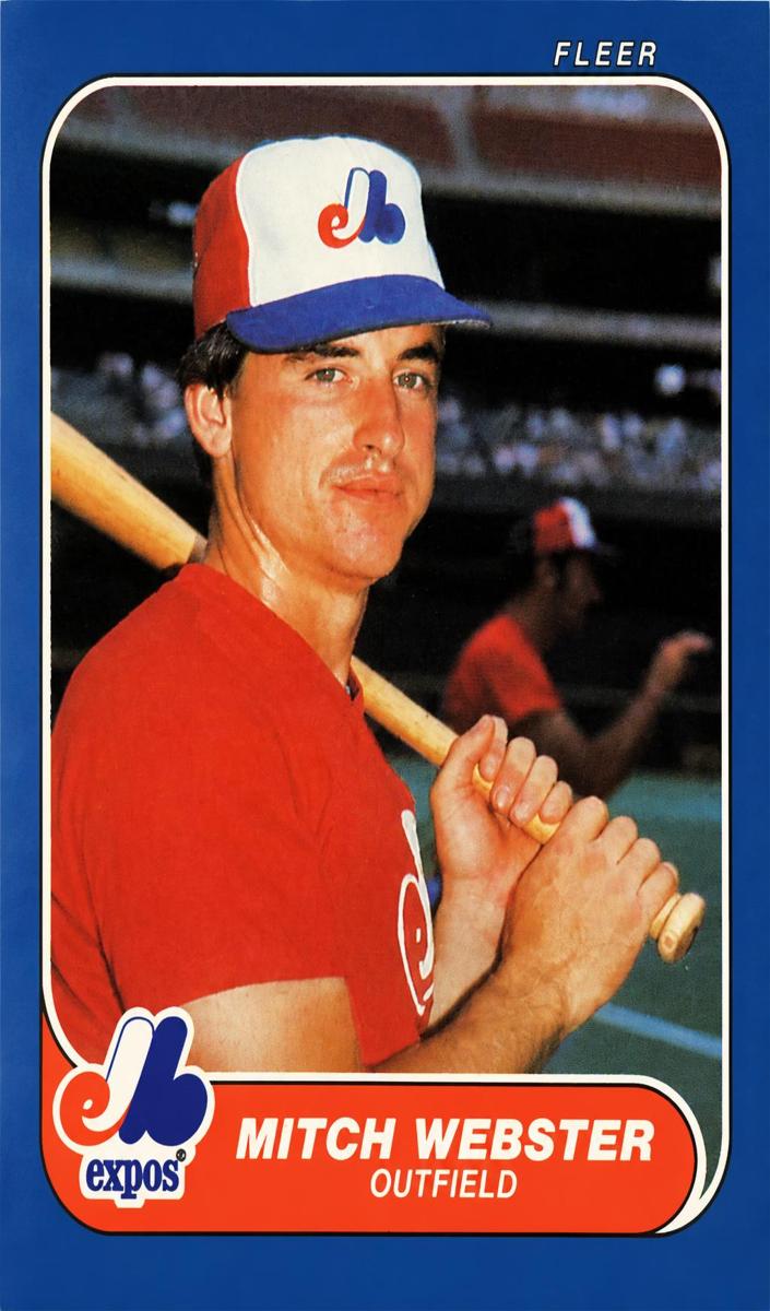 1986 Mitch Webster #265
