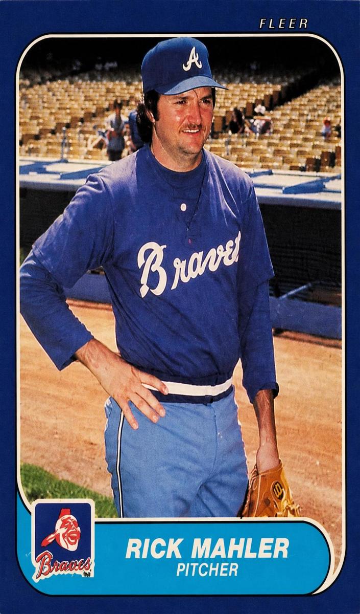 1986 Rick Mahler #521