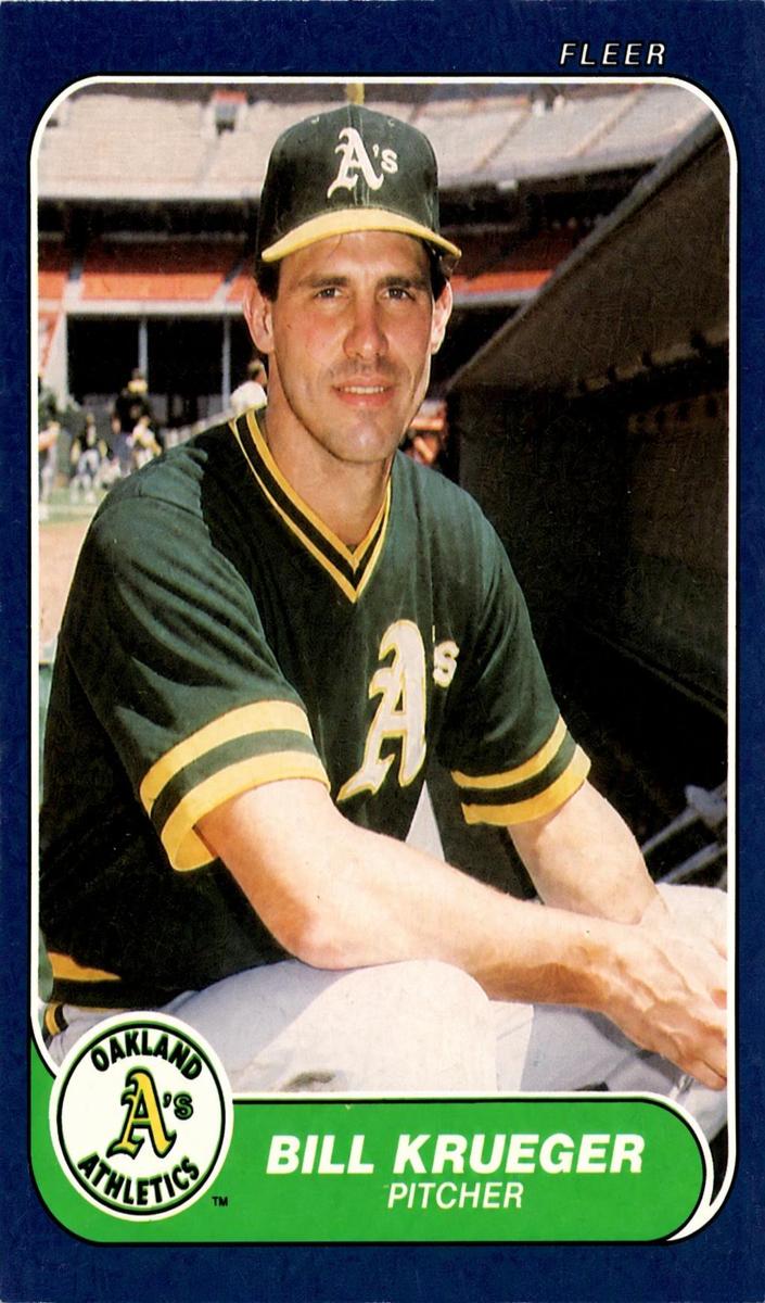 1986 Bill Krueger #424