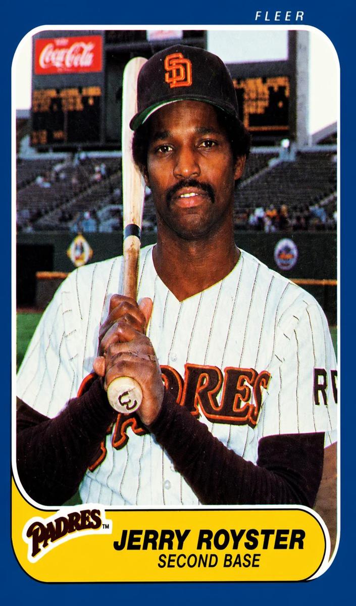 1986 Jerry Royster #333
