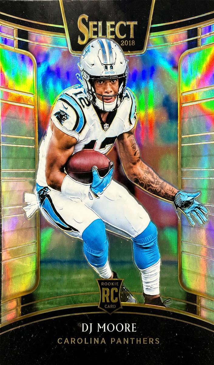 2018 Panini Select DJ Moore #84 card