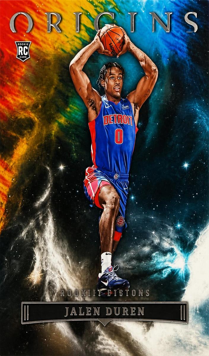 2022 Panini Origins Jalen Duren #25 card