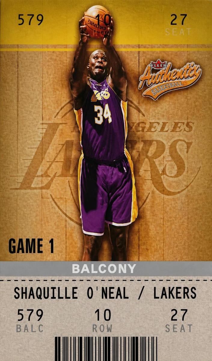 2002 Shaquille O'Neal [Balcony] #84