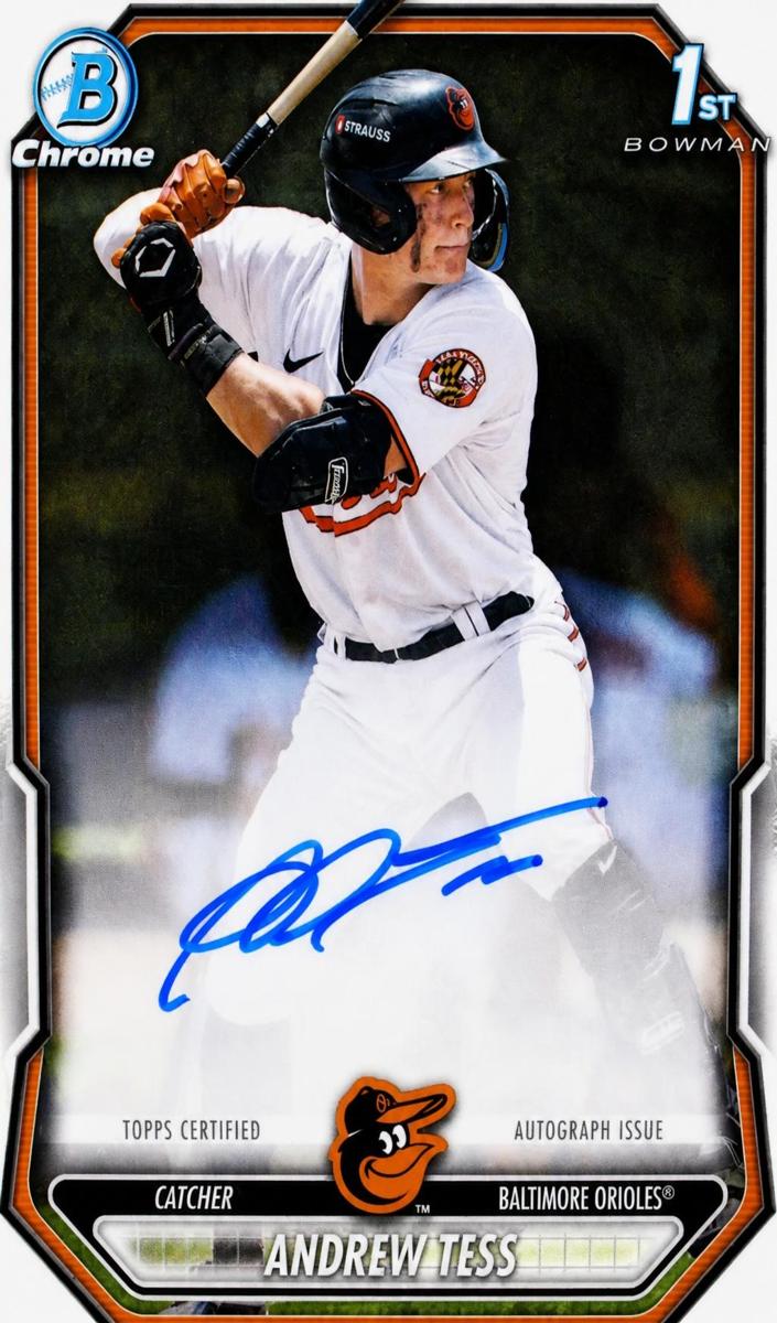 Andrew Tess 2026 Bowman Baseball card