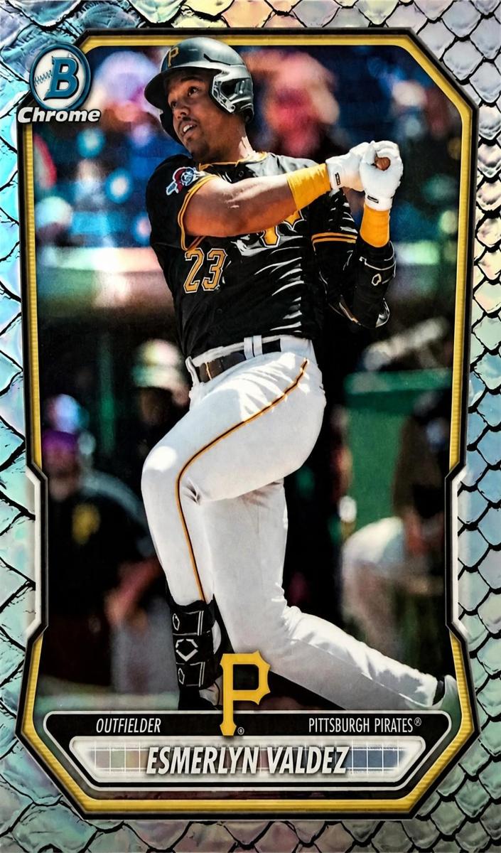 2026 Esmerlyn Valdez [Reptilian Refractor] #BCP-76