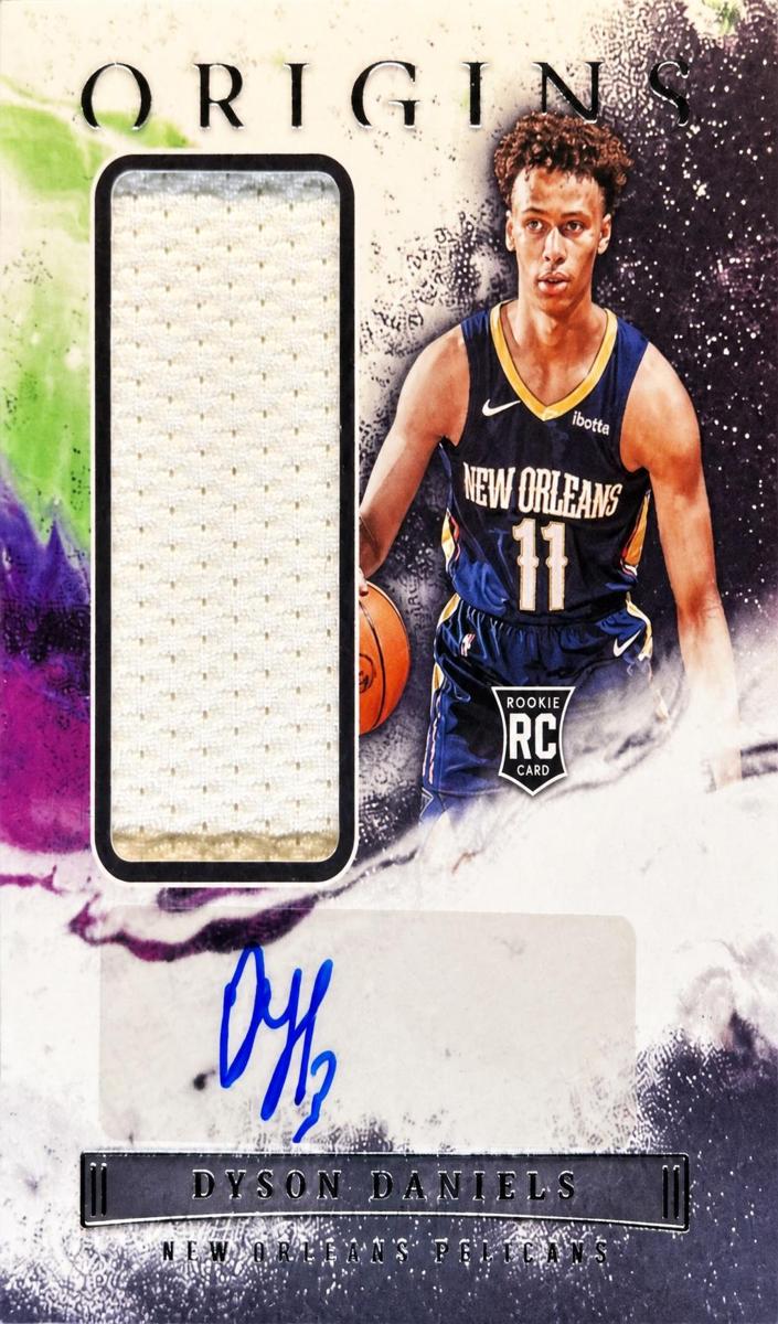 2022 Panini Origins Dyson Daniels #RJA-DSD card