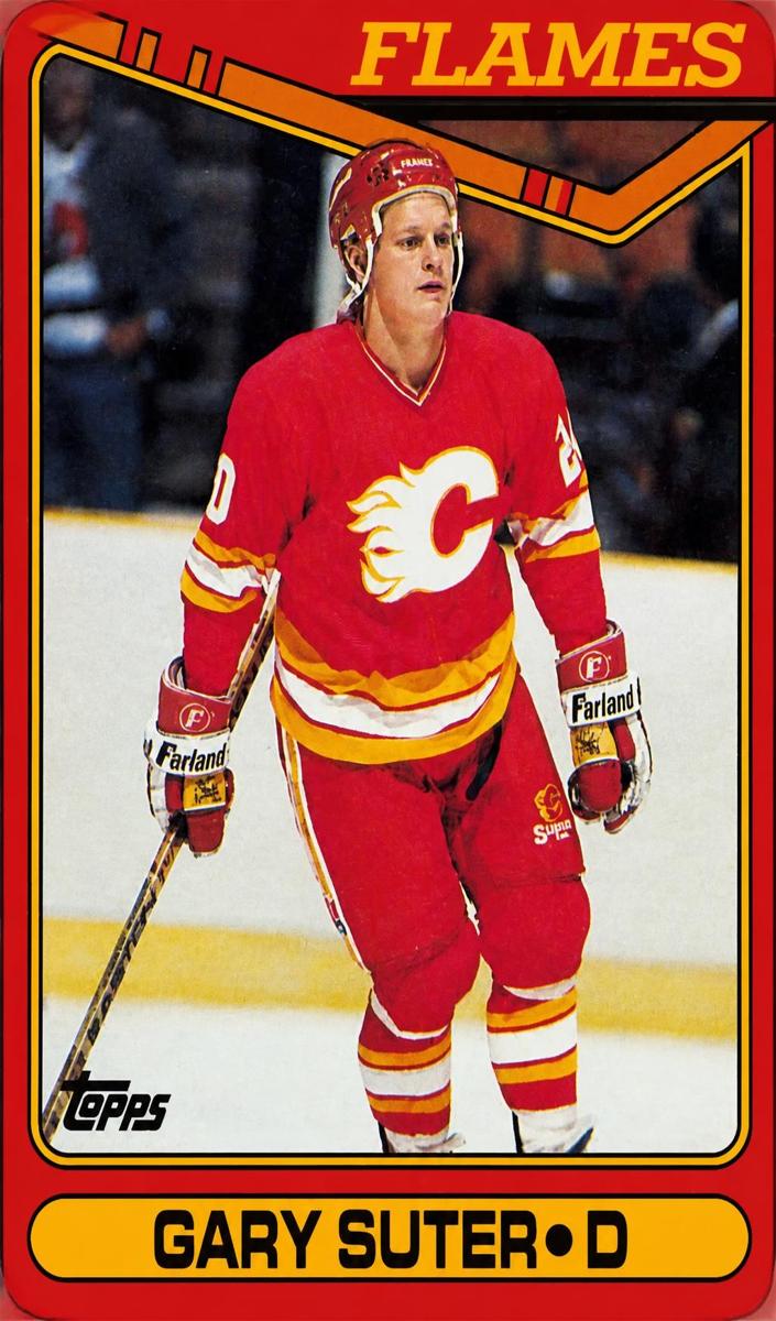 1990 Topps Gary Suter #205 card