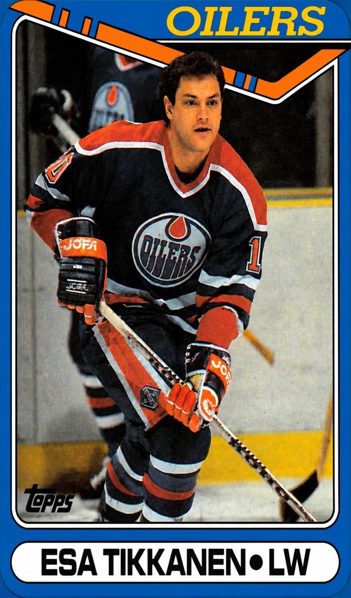 1990 Esa Tikkanen #156