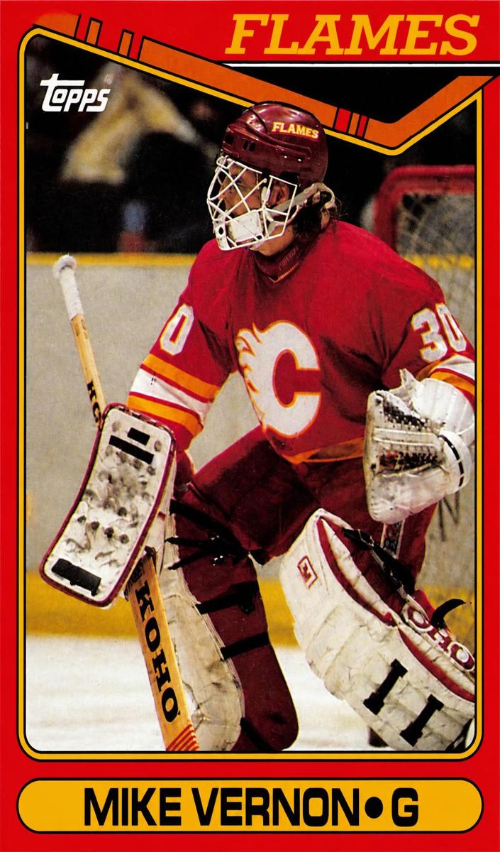 1990 Topps Mike Vernon #351 card