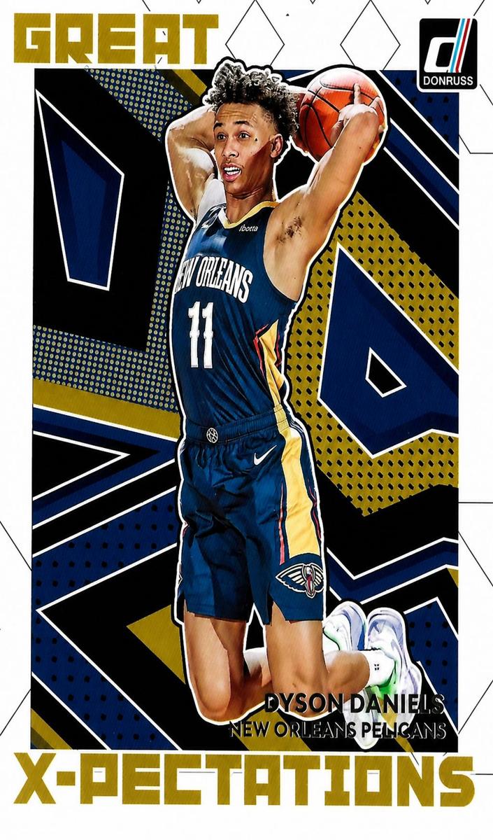2022 Panini Donruss Dyson Daniels #8 card