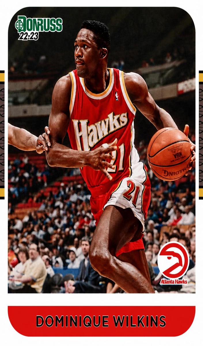 2022 Panini Donruss Dominique Wilkins #15 card