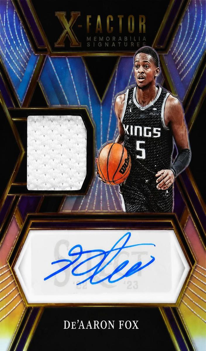 2022 De'Aaron Fox #XFS-FOX