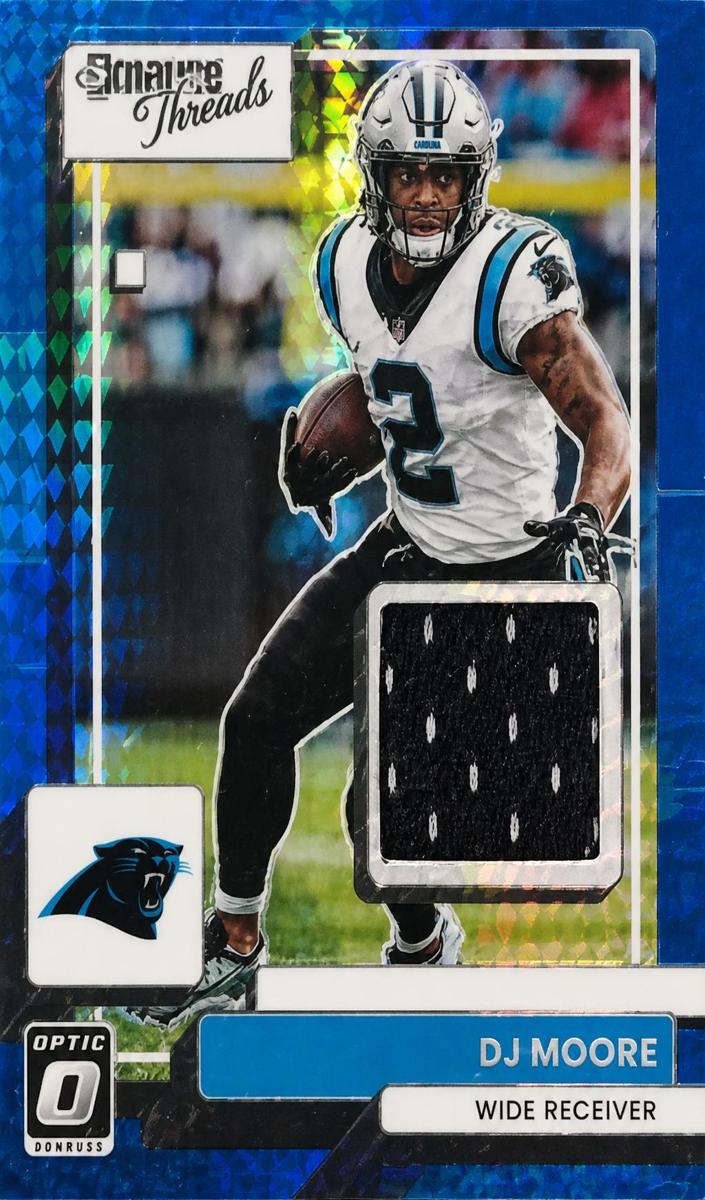 2022 Donruss Optic DJ Moore #DT-DJ card