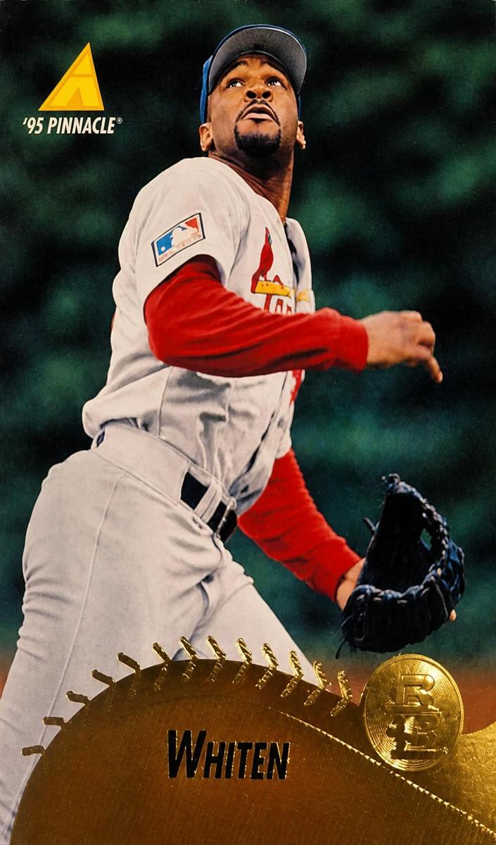 1995 Pinnacle Mark Whiten #3 card