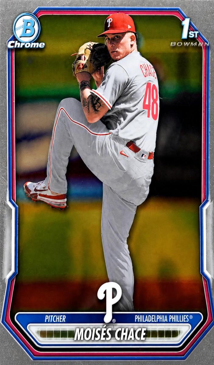 Moises Chace 2026 Bowman Baseball card