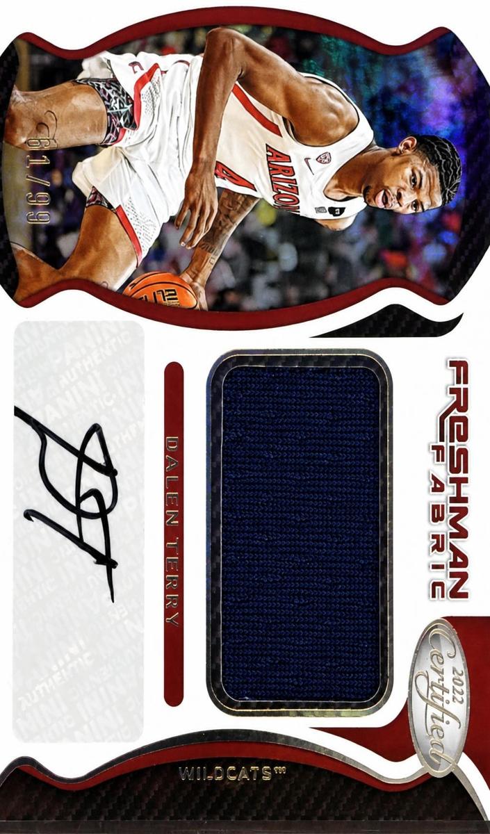 2022 Panini Chronicles Draft Picks Dalen Terry #CF-DTE card