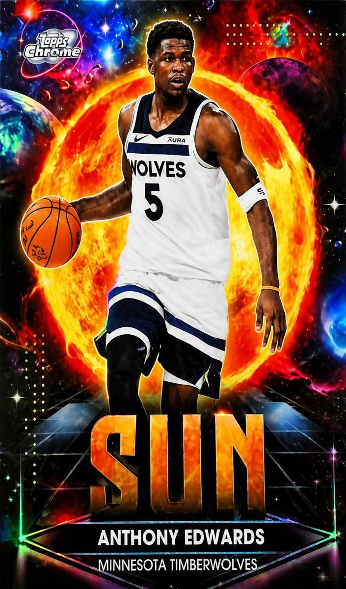 2025 Anthony Edwards #PPE-5