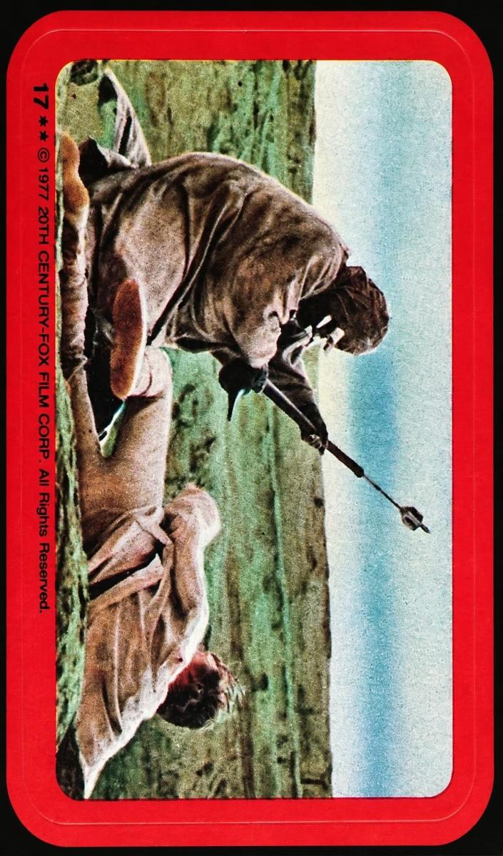 1977 Luke Skywalker #17