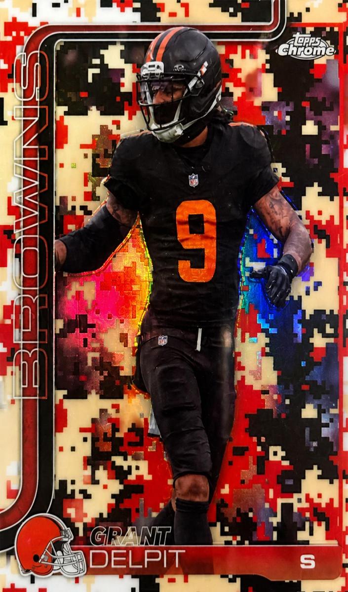 2025 Grant Delpit [Team Camo Variation] #66