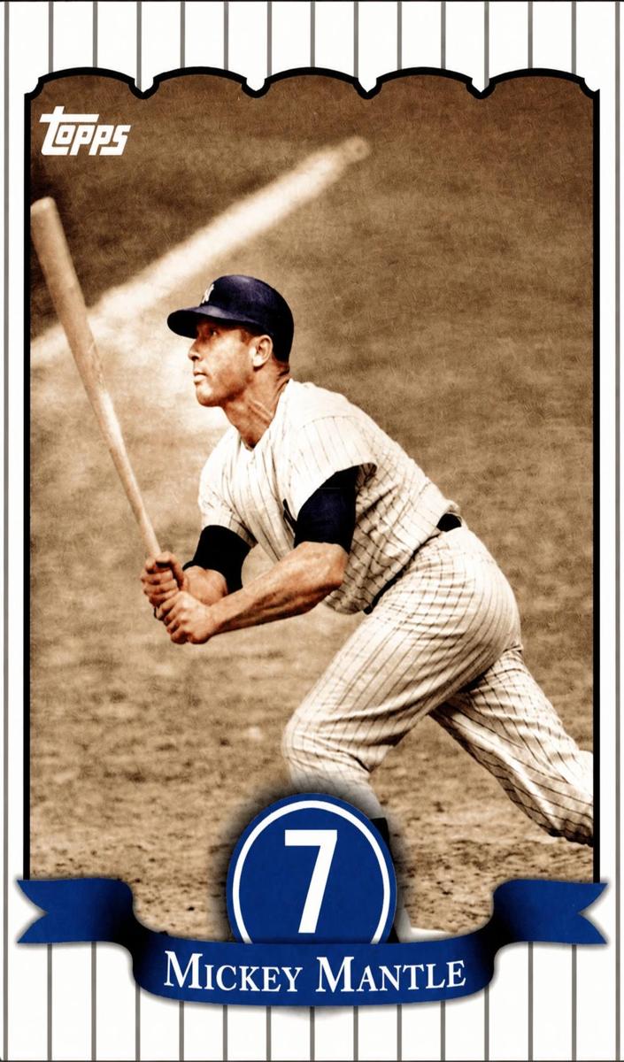 2007 Mickey Mantle #MMLB-7