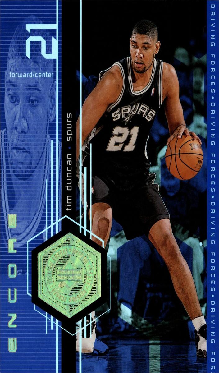 1998 Tim Duncan [F/X] #F5