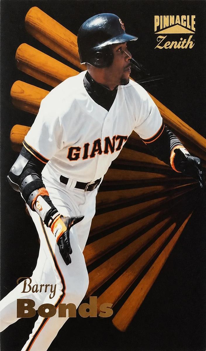 1996 Zenith Barry Bonds #29 card