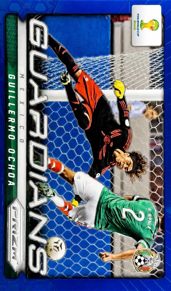 2014 Panini Prizm World Cup Guillermo Ochoa [Blue] #17 card