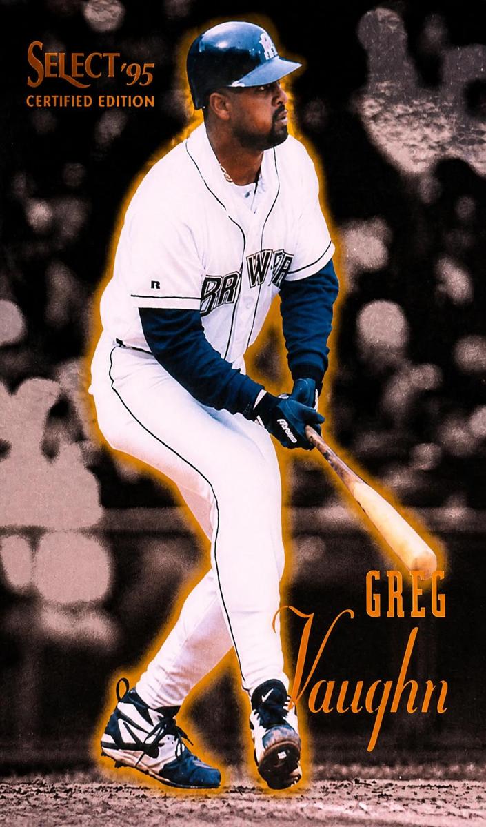 1995 Greg Vaughn #87
