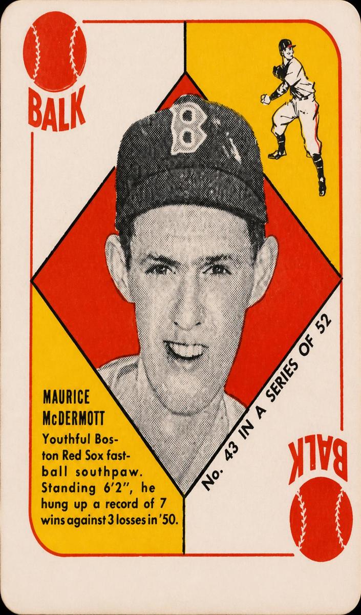1951 Mickey McDermott #43