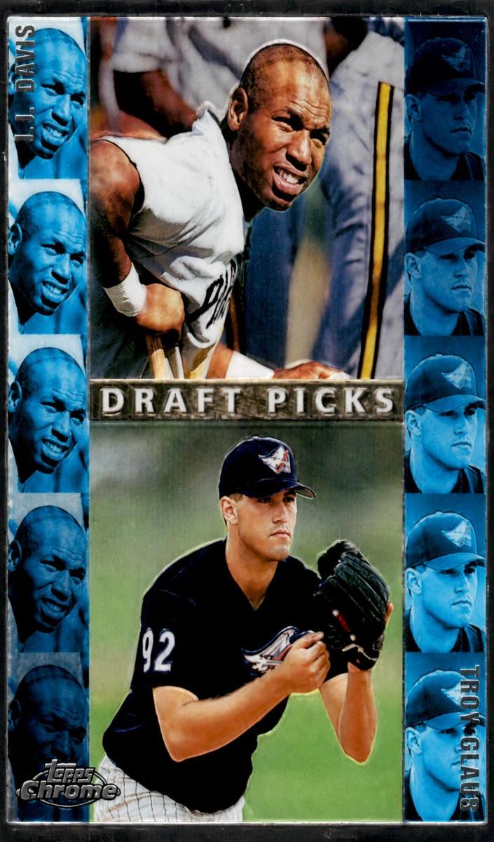 1998 Topps Chrome J.J. Davis #492 card
