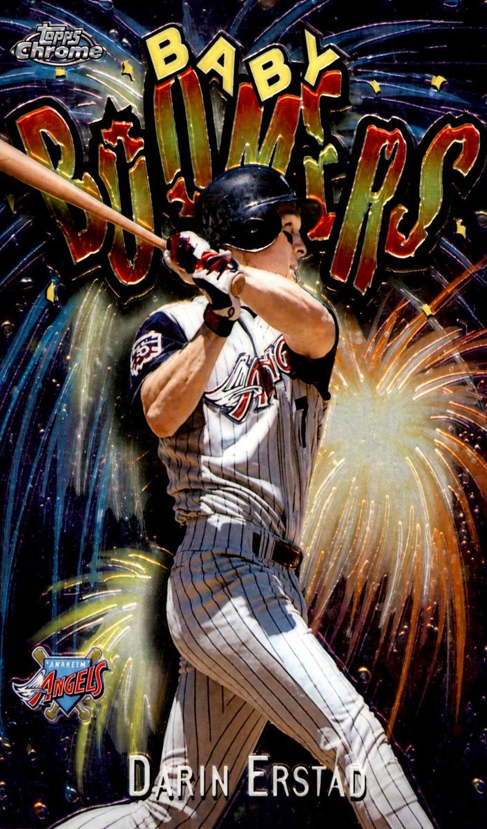 1998 Topps Chrome Darin Erstad #BB5 card