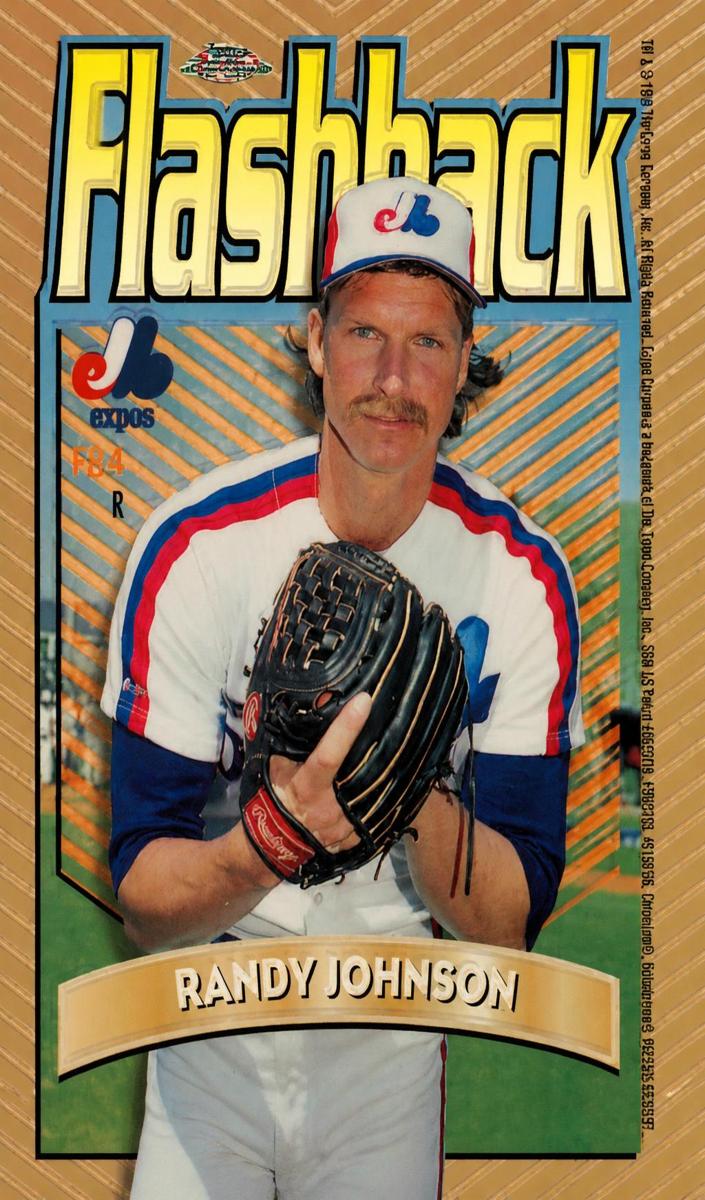 1998 Topps Chrome Randy Johnson #FB4 card